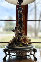 Vintage Compodimonte Style Table Lamp