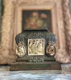 Antique 1920’s Cast Iron H.L. Judd Roman Art Nouveau Bookends