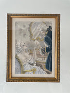 La Lettre by Umberto Brunelleschi First Printing Lithograph