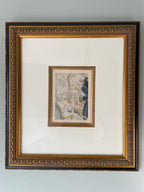 La Lettre by Umberto Brunelleschi First Printing Lithograph