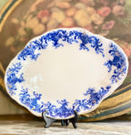 Antique Ceramic Flow Blue W. H. Grindley & Co. Platters