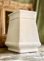 Vintage Haeger Ivory Ceramic Vase