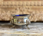 Vintage Silver Victorian Style Salt and Mustard Pots