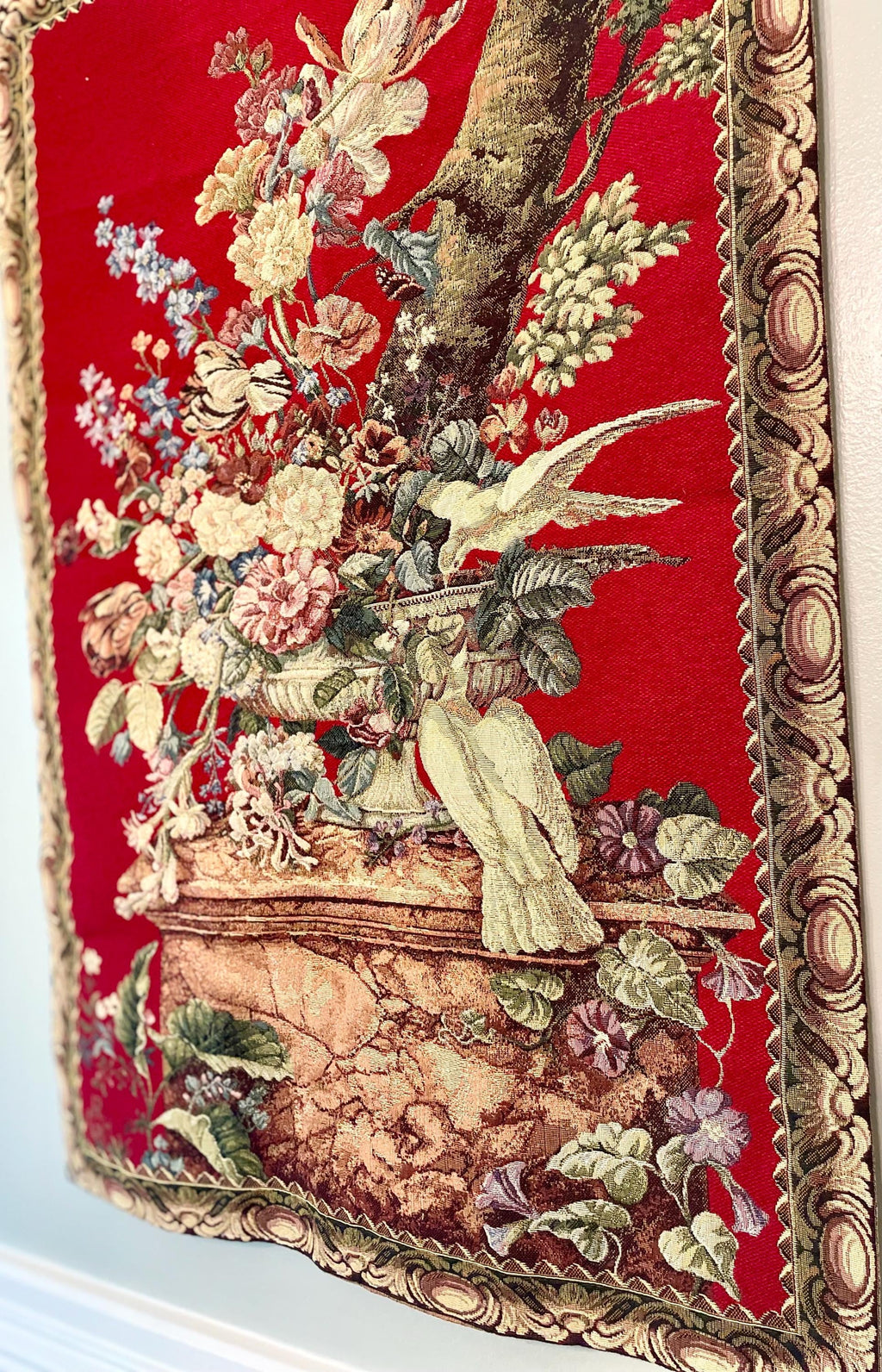 Vintage GRH France Gobelin Tapestry